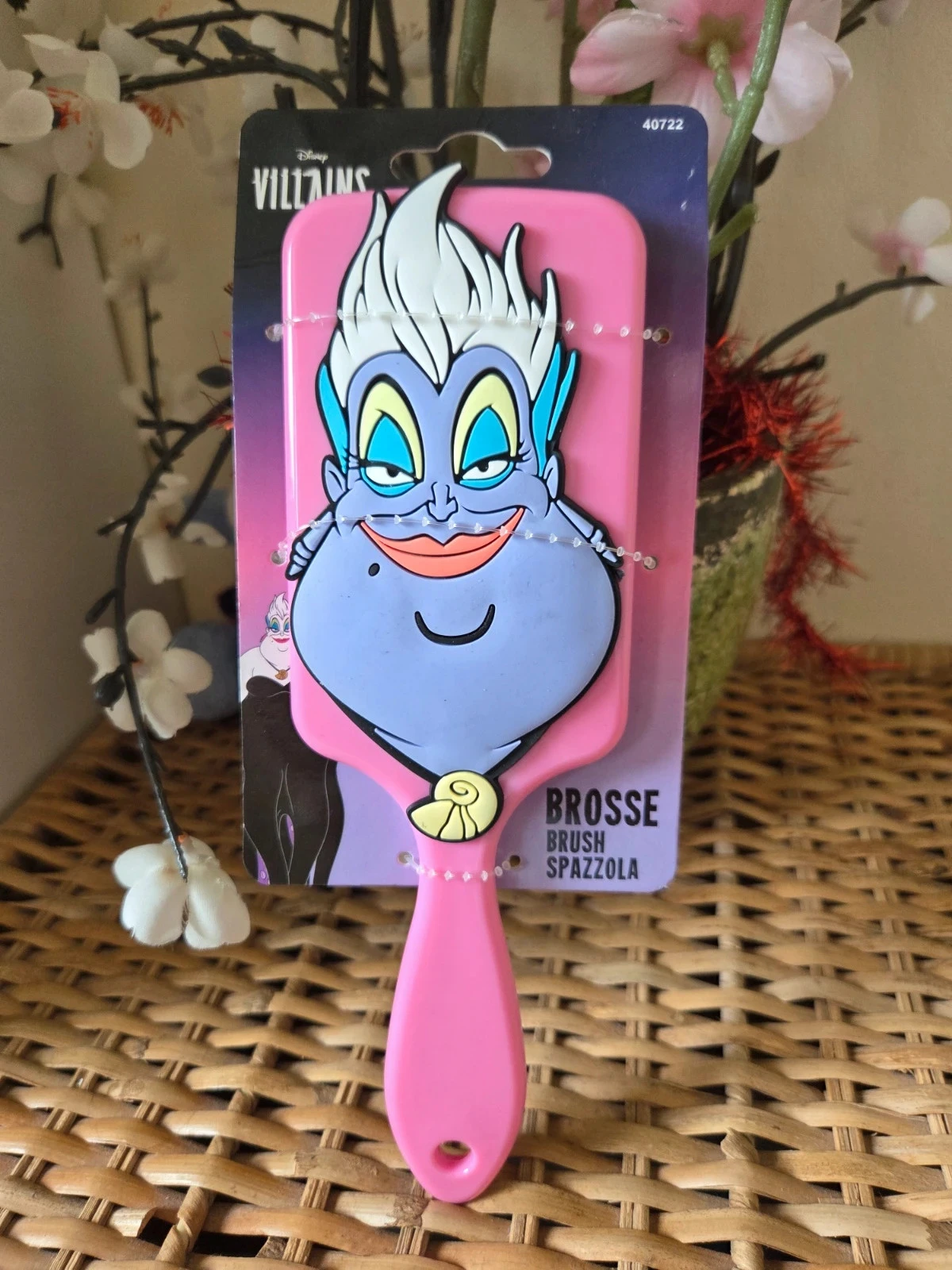 💜Brosse cheveux Ursula Disney